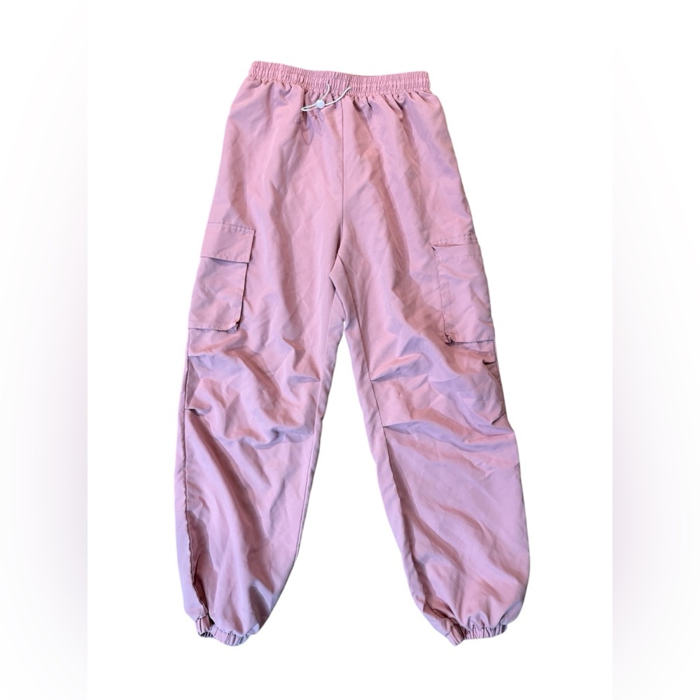 Pink Light Cargo Pants